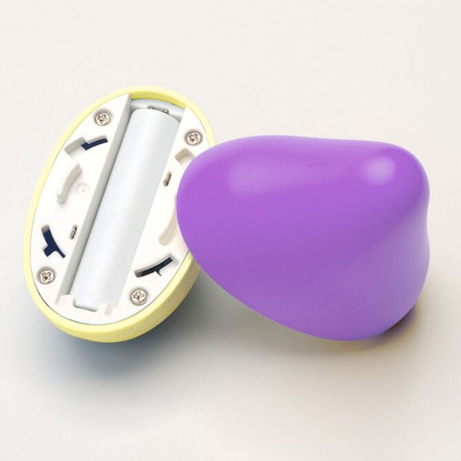 Mažas vibratorius Tenga violetinės ir geltonos spalvos kaina