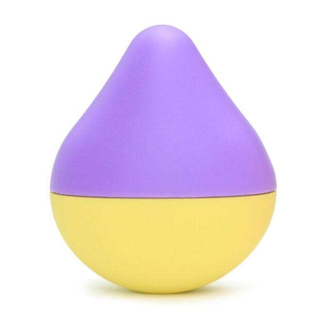 Mažas vibratorius Tenga violetinės ir geltonos spalvos