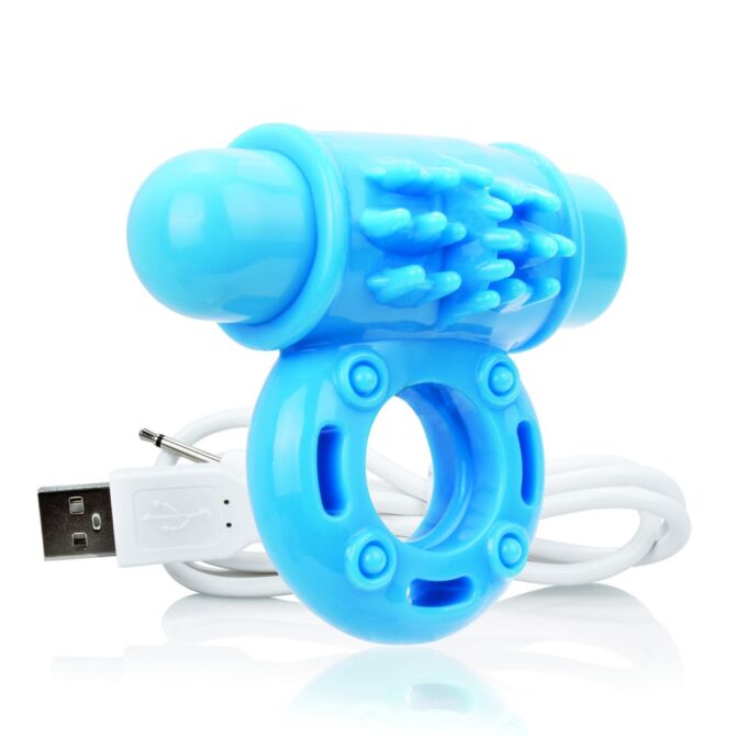 The Screaming O – Charged OWow Vibe Ring Blue kaina