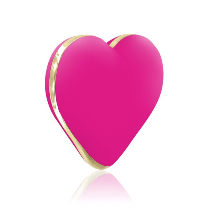 Širdelės formos vibratorius RS Icons tamsiai rožinės spalvos internetu