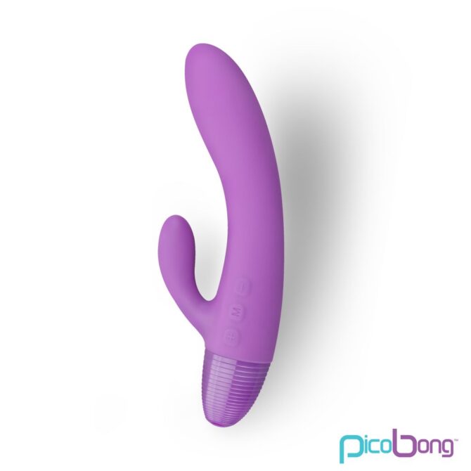 Vibratorius su kotu PicoBong violetinės spalvos kaina