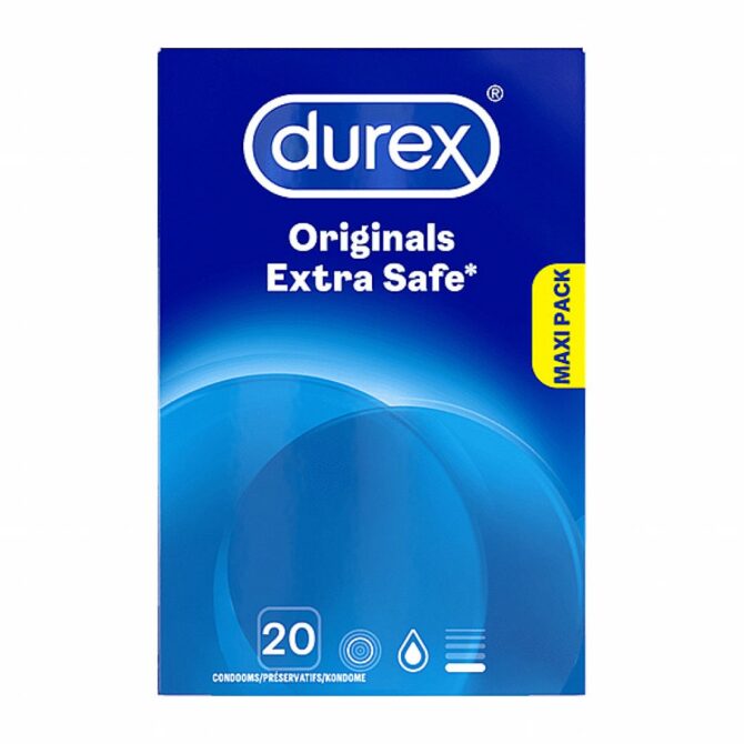Durex – Extra Safe prezervatyvai 20 vnt