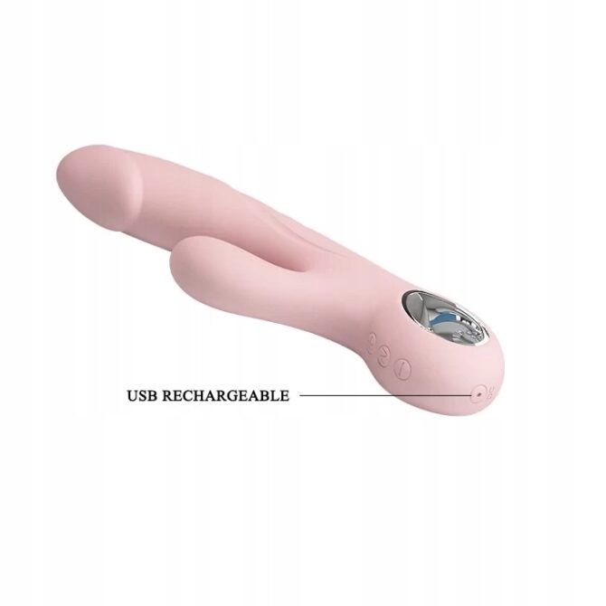 19cm vibratorius Prettylove rožinis internetu