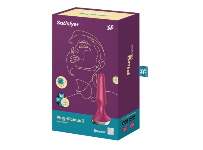 Satisfyer ilicious 2 Analinis kaištis kaina