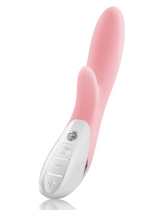 Vibratorius Mystim Danny Divido šviesiai rožinės spalvos