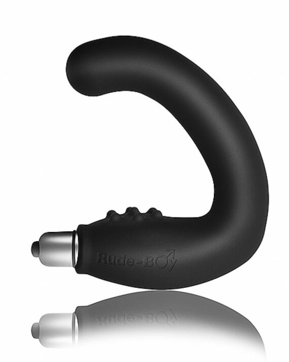 Analinis vibratorius vyrams Rocks-Off juodos spalvos