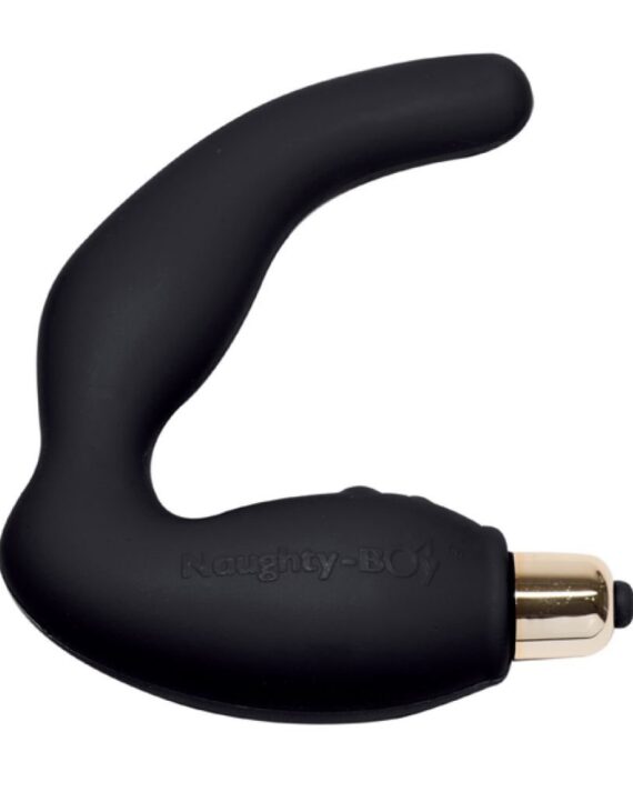 Didelis analinis vibratorius vyrams Rocks-Off juodos spalvos