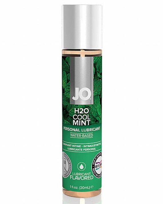 Vandens pagrindo lubrikantas System JO 30 ml mėtų skonio