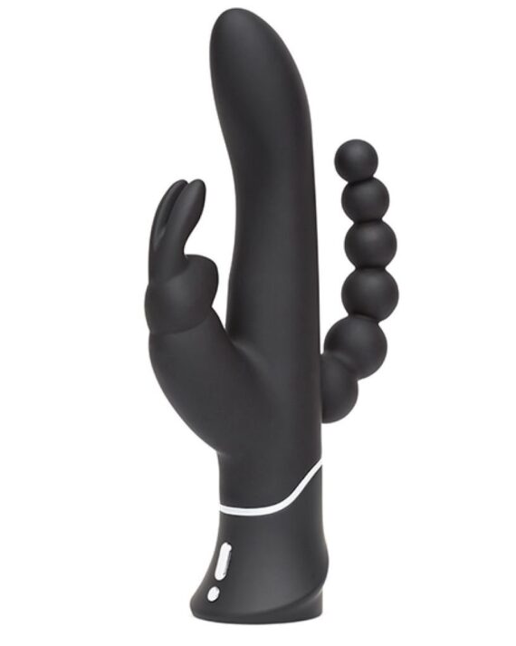 Trijų malonumu vibratorius G Taškui Juodas