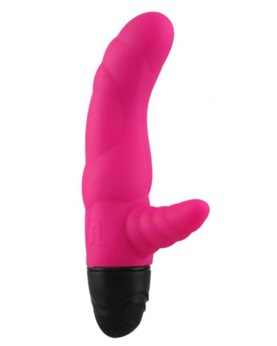 Mažas vibratorius su klito stimuliatoriumi Adrien Lastic