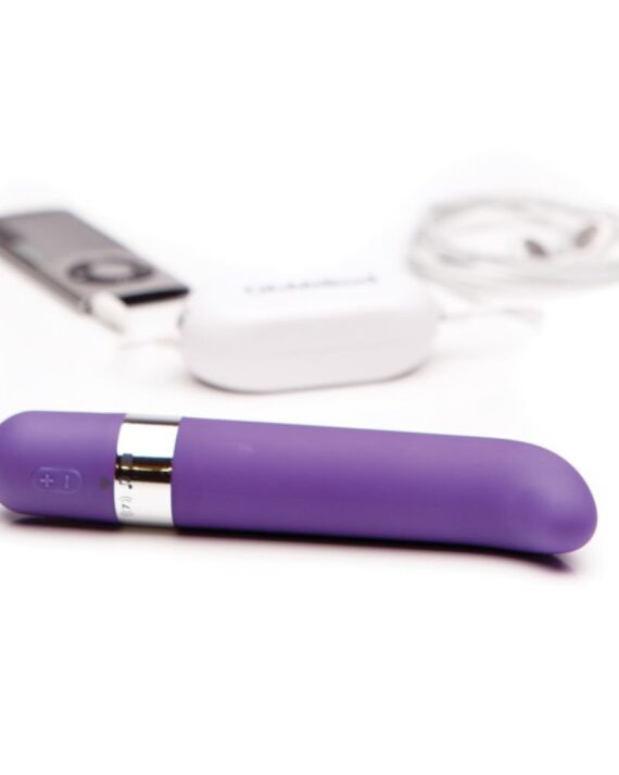 Vibratorius valdomas su muzika OhMiBod violetinės spalvos