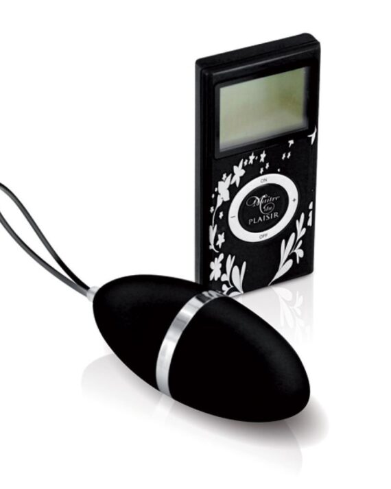 Juodas vibratorius Plaisirs Secrets
