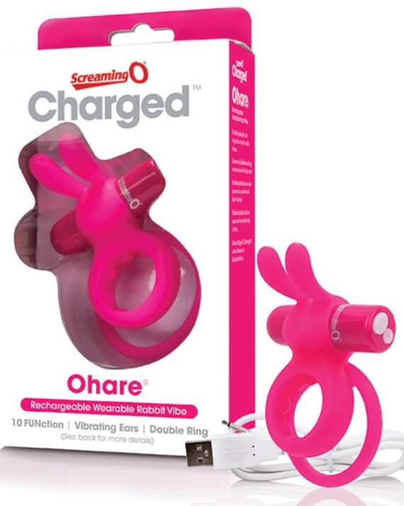 The Screaming O - Charged Ohare Rabbit Vibe rožinis