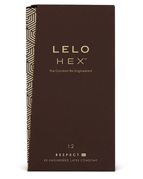Lelo - HEX prezervatyvai Respect XL 12 vnt