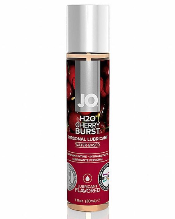 Vandens pagrindo lubrikantas System JO 30 ml vyšnių skonio