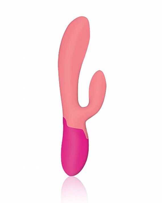 Triušio dizaino vibratorius Coral & French Rose