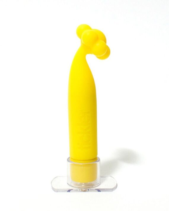 Klitorio stimuliatorius Tickler Vibes geltonos spalvos