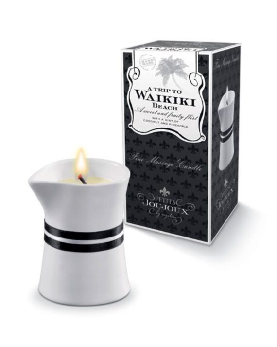 Masažo žvakė Petits Joujoux 120g Waikiki paplūdimys