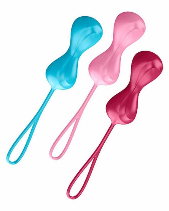 Trijų dalių treniruočių rinkinys dubens dugno raumenims