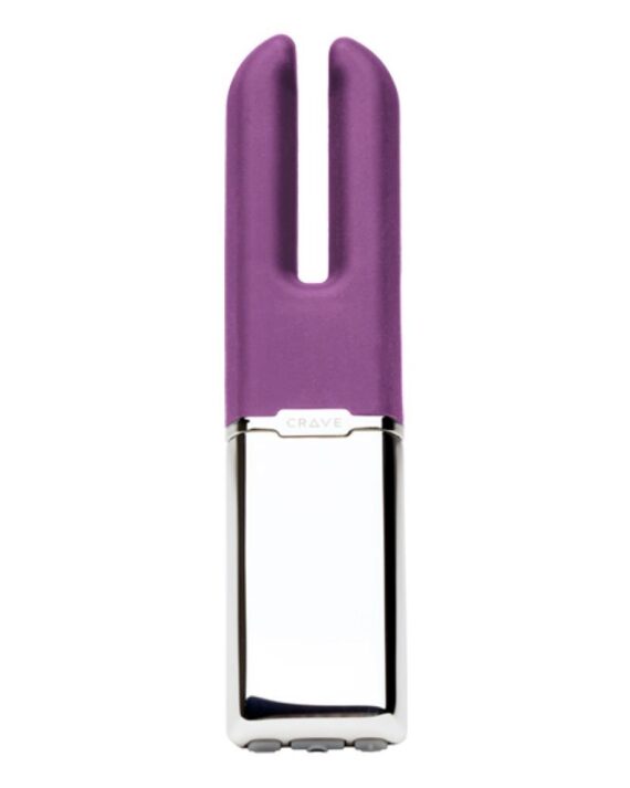 Vibratorius Crave tamsiai violetinės spalvos