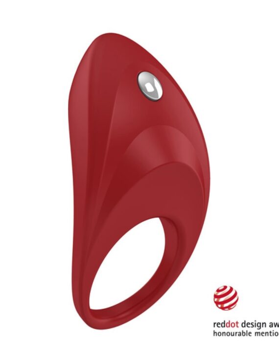 Ovo - B7 Vibruojantys žiedas raudonas