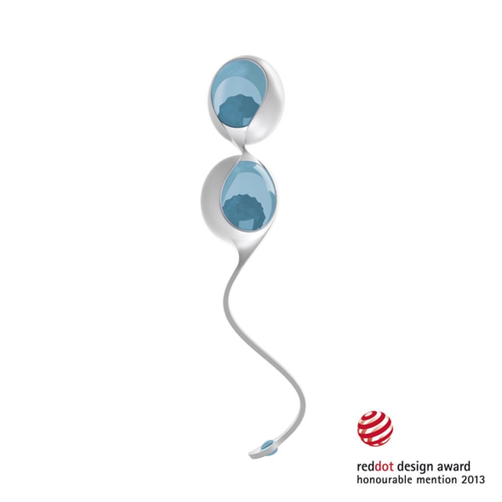 OVO meilės kamuoliukai mėlyni