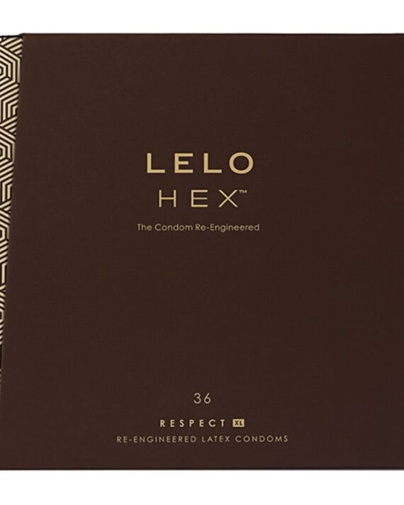 Lelo - HEX prezervatyvai Respect XL 36 vnt