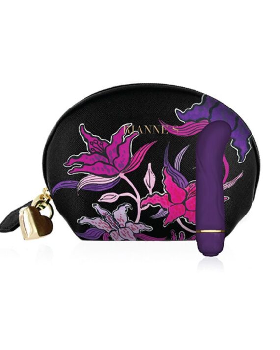 Klasikinis mini vibratorius Floral Deep Purple