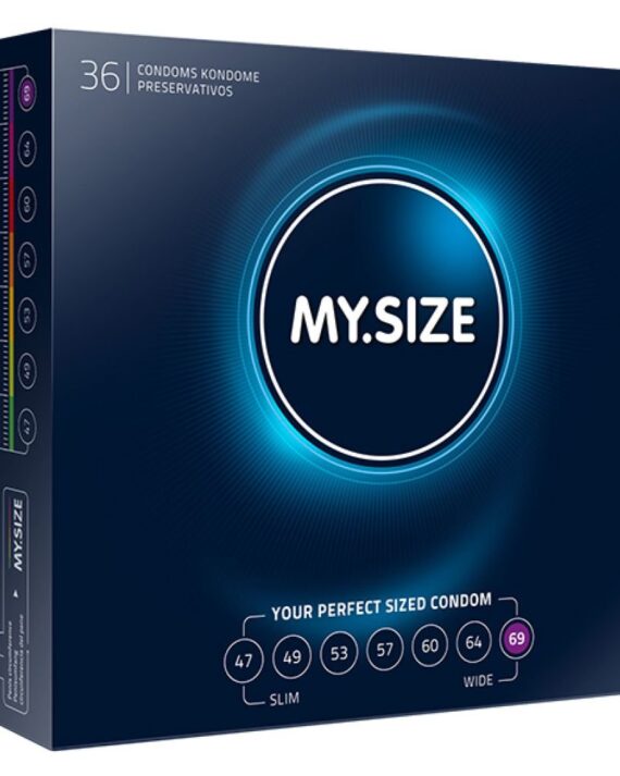 Prezervatyvai pagal dydį My Size - 69 dydis - 36 vnt