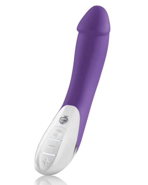 Vibratorius Mystim tamsiai violetinės spalvos