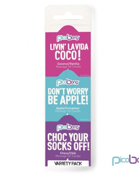 Masažo aliejus PicoBong 3vnt