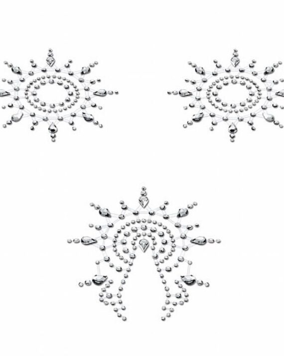 Krūtinės papuošalas Petits Joujoux sidabrinės spalvos