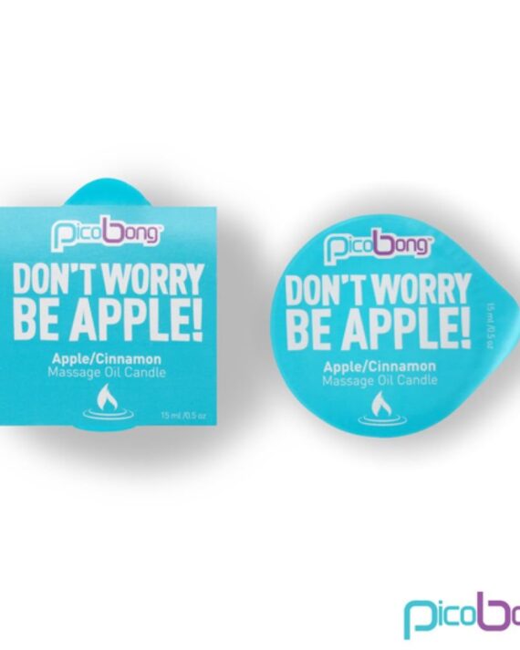 Masažo žvakė PicoBong obuolių ir cinamono kvapo