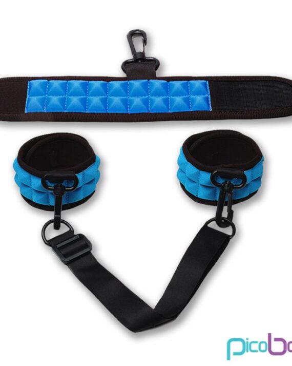 Rankogaliai PicoBong mėlynos spalvos