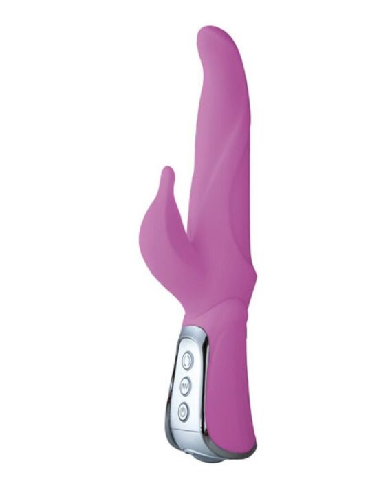 Itin efektyvus vibratorius tamsiai rožinės spalvos