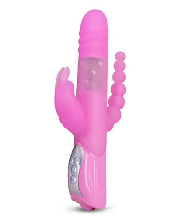 Vibratorius skirtas dvigubam įsiskverbimui