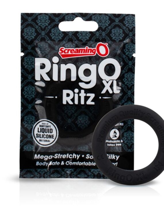 Penio žiedas RingO Ritz XL Black