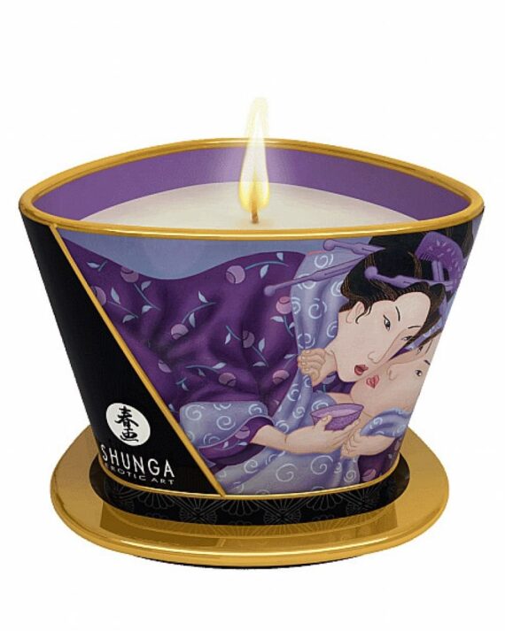 Masažo žvakė egzotinių vaisių kvapo