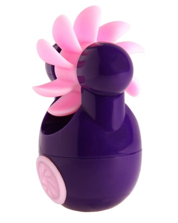 Kišeninis klitorio vibratorius violetinės spalvos