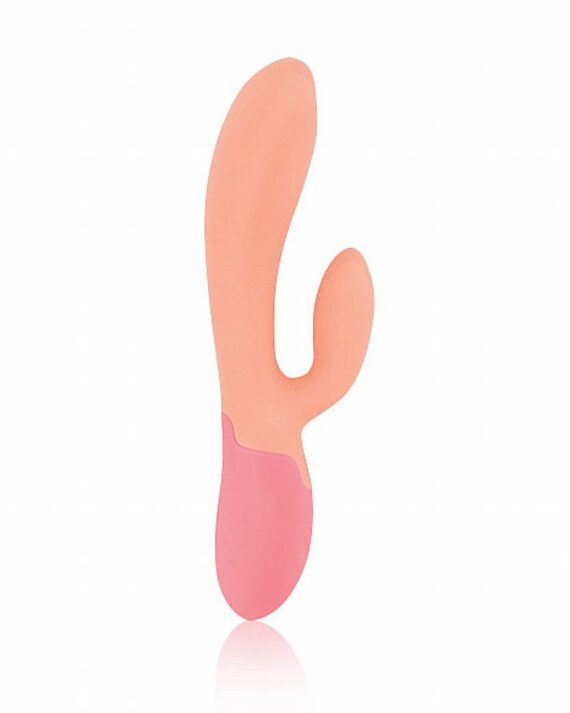 Triušio dizaino vibratorius Peach & Coral