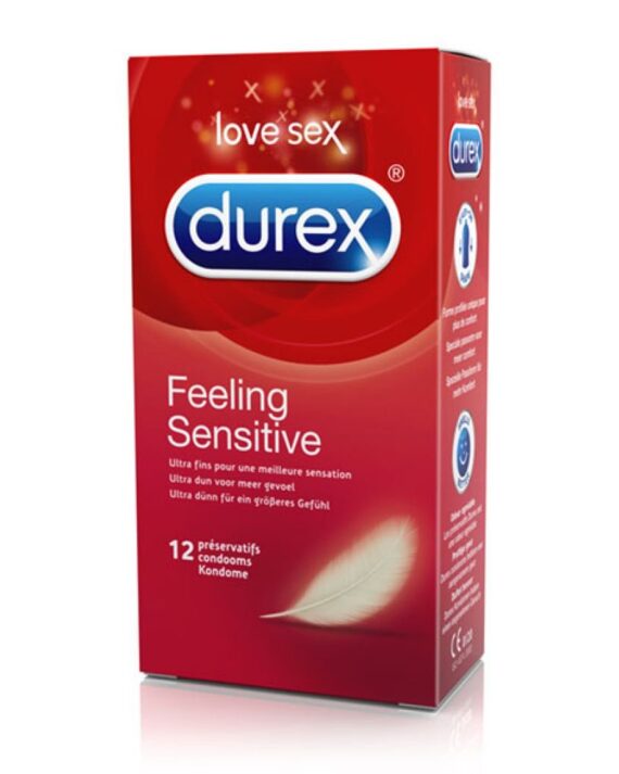 Durex - Feeling Sensitive ploni prezervatyvai 12 vnt