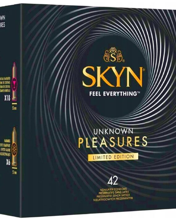 skyn unknown pleasure prezervatyvai